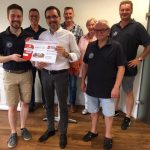 Scheckübergabe Grenadier Kompanie 2019